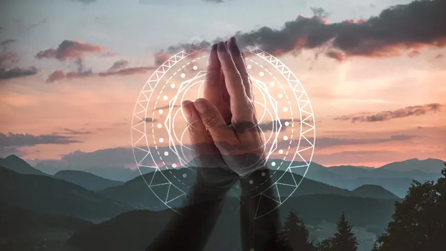 hands geometry reiki landscape Health joy journey